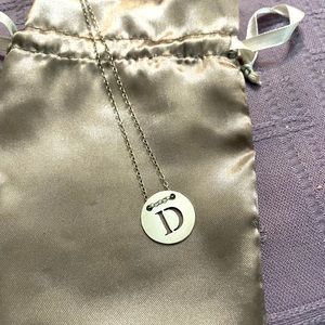Sterling Silver Initial Necklace